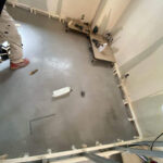 ホテル改修　置床工事　乾式二重床（東京都葛飾区）