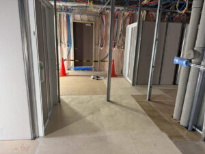 施設 置床工事 乾式二重床（東京都足立区）