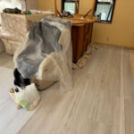 マンション　フローリング工事　乾式二重床（東京都板橋区）