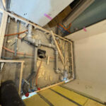 マンション　内装工事　置床工事（東京都新宿区）