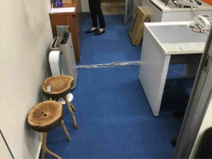 店舗　タイルカーペット張替え工事　TAJIMA製（藤沢市南区）