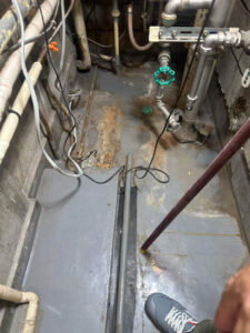 マンション　１日置床工事　乾式二重床（東京都港区）