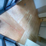 マンション　置床工事　乾式二重床（東京都杉並区）