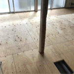 マンション　置床工事　乾式二重床（東京都町田市）