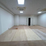 福祉施設　１日置床工事　乾式二重床（横浜市戸塚区）