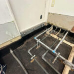 調理室　改修工事　置床工事（横浜市神奈川区）