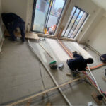 マンション　置床工事　乾式二重床（相模原市緑区）