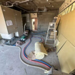 マンション改修工事　置床工事　万協フロアー（横浜市青葉区）