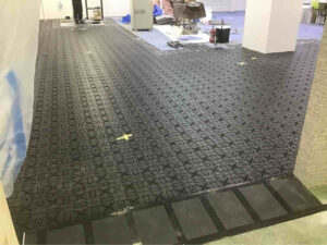 オフィス　OAフロア、置床工事　TN-50（横浜市戸塚区）