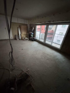 マンション　置床工事　乾式二重床（東京都港区）