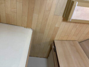 マンション　フローリング工事　直貼りフローリング（神奈川県平塚市）