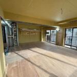 マンション 置床工事 乾式二重床(東京都千代田区)