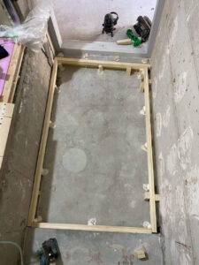 オフィス　置床工事　乾式二重床（東京都世田谷区）