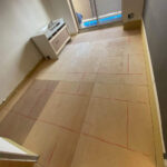 マンション　置床工事　乾式二重床（東京都中央区）