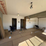 マンション　１日置床工事　乾式二重床（相模原市南区）