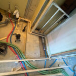 マンション　置床工事　乾式二重床（東京都港区）