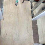 店舗　置床工事　乾式二重床（東京都江東区）