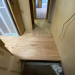 マンション　１日置床工事　乾式二重床（横浜市神奈川区）