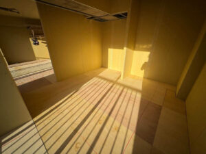 マンション　１日置床工事　乾式二重床（東京都千代田区）