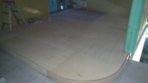 アパート　置床工事　乾式二重床（神奈川県茅ケ崎市）