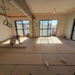 マンション　１日置床工事　乾式二重床（相模原市南区）