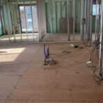 マンション　１日置床工事　乾式二重床（東京都品川区）