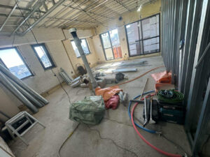 マンション　１日置床工事　乾式二重床（東京都墨田区）