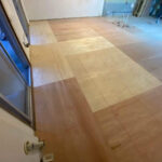 マンション　置床工事　乾式二重床（東京都目黒区）