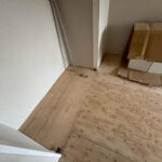 マンション　置床工事　乾式二重床（東京都目黒区）