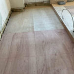 マンション　１日置床工事　乾式二重床（東京都墨田区）
