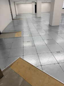 オフィス　OA工事　スチール調整式OA（東京都品川区）